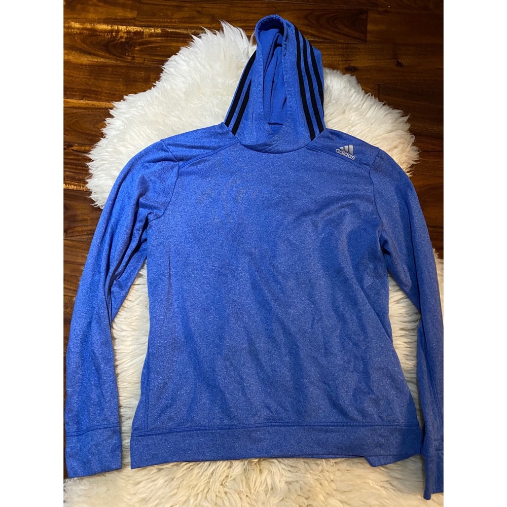 Adidas - Light Blue Hoodie